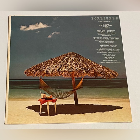 Cat Stevens Foreigner Vinyl Record Postcard- Lyrics Art Card SP4391 Vintage 1973 - Picture 2 of 7